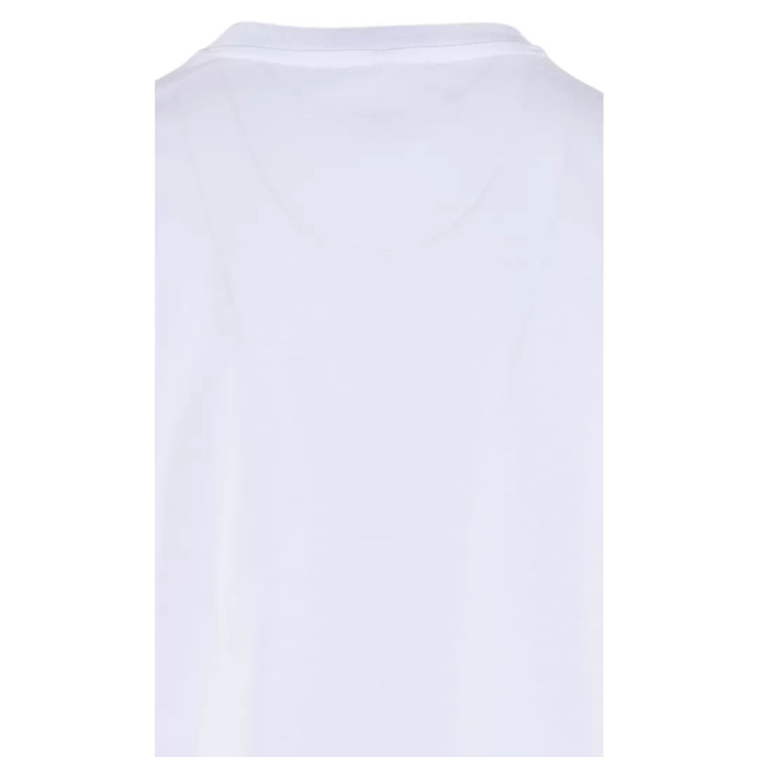 T-shirt oversize blanc en coton biologique de qualité supérieure