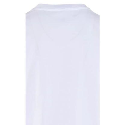 T-shirt oversize blanc en coton biologique de qualité supérieure