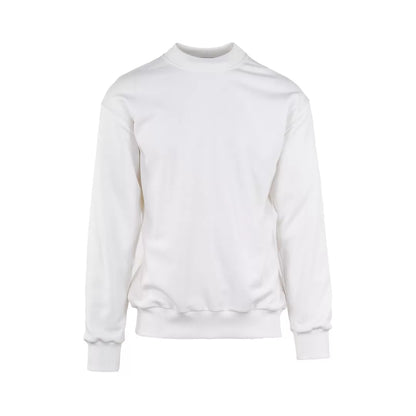 Sweat-shirt de sport blanc