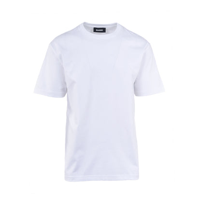 T-shirt blanc en coton biologique premium